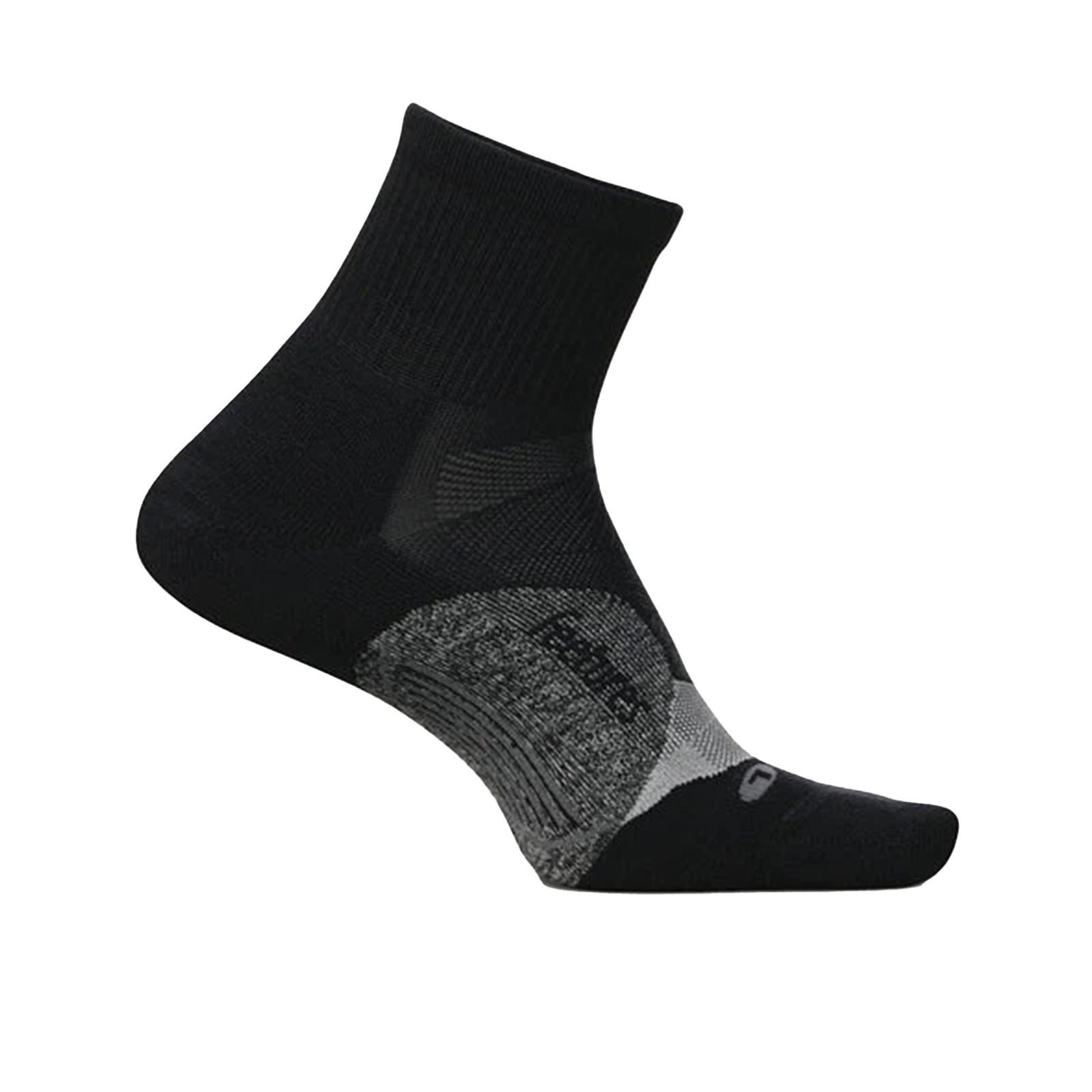 Feetures Elite Light Cushion Quarter in Black