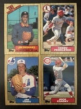 1987 Topps Baseball Cards - You Pick & Complete Your Set  400-792