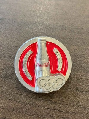 Athens Olympic '04 Official Pins Pin Badge, Coca Cola Japan[E14890]8e4