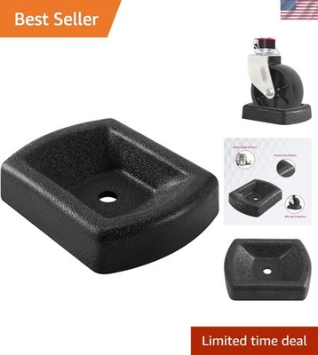 Reinforced Rubber Jack Caster Wheel Dock   Essential for Caravan Protection