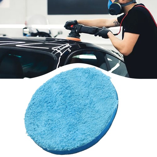 6 Inch Car Microfiber Buff Sponge Polishing Plated Pad For-Rotary DA// Polishers - Bild 6 von 16