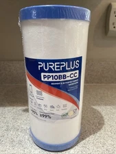 Pureplus PP10BB-CC 5 Micron Sediment & Activated Carbon Filter New Sealed