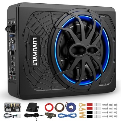 Subwoofer Para Automóvil Amplificador Integrado Entrada De Nivel Alto/bajo Sub