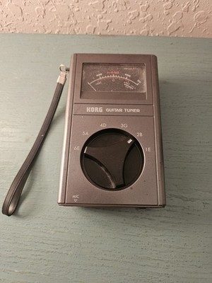 Vintage 1970's Korg GT-6 Guitar Tuner, Japan-Very Good