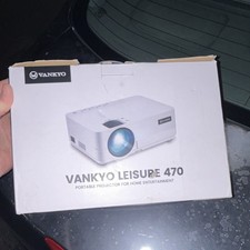 VANKYO Leisure 470 LCD Portable Projector 1280x720 White Home Entertainment