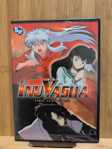 InuYasha Staffel 1 DVD Box Set (Episoden 1-27, 6 Discs, Viz Media, English Dub