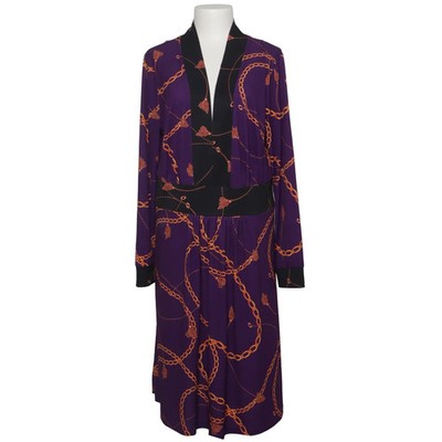 Bodyflirt Boutique, Kleid, Größe: L, Lila/Mehrfarbig, Elasthan/Polyester #4aB