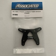 Team Associated RC10B6.3 Front Carbon Fiber Shock Tower 91880 NEW
