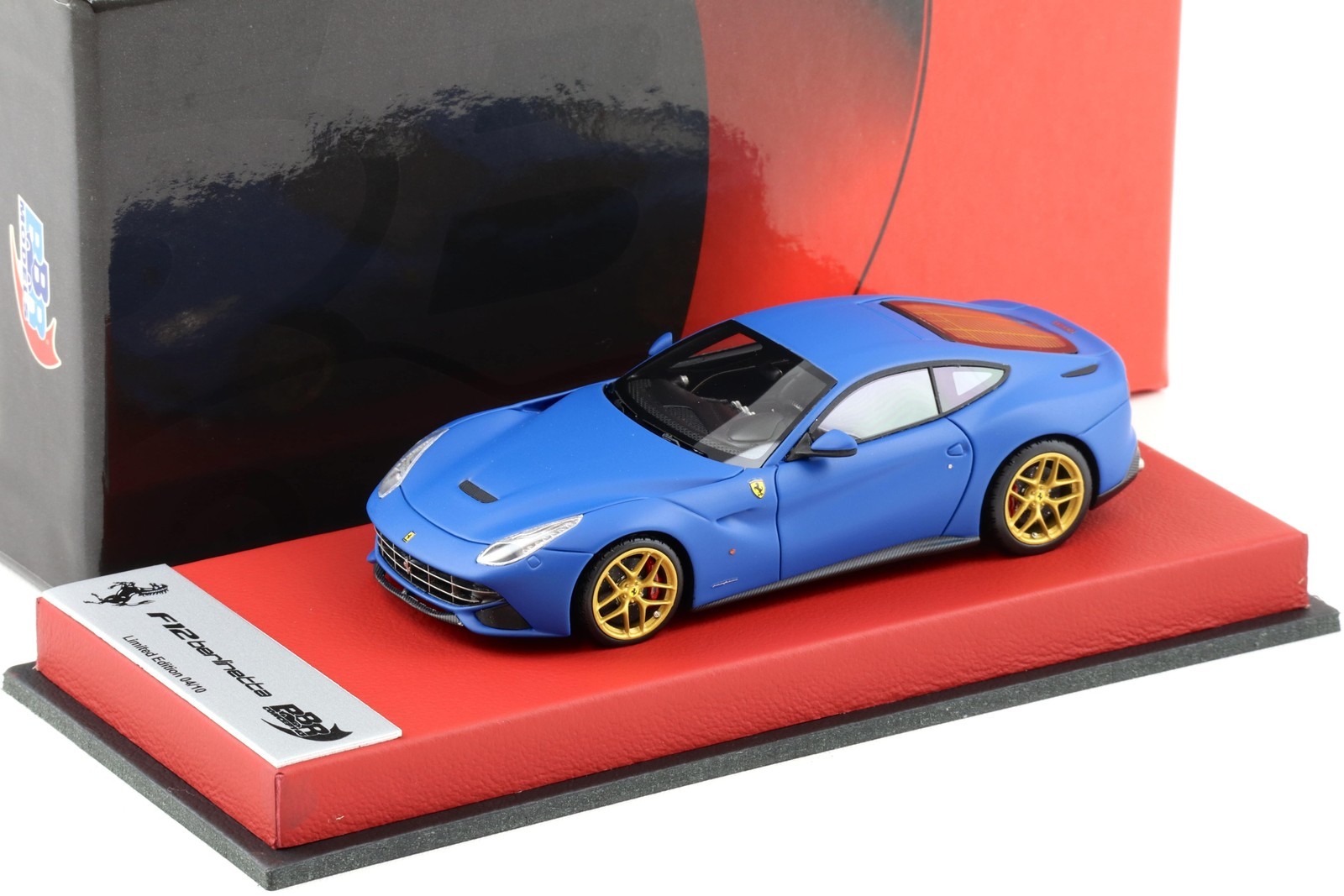 1:43 BBR Ferrari F12 Berlinette Azzurro Dino Matte Blue - Limited Edition...