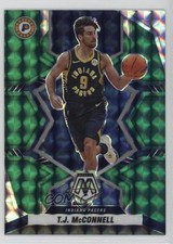 2021-22 Panini Mosaic Green Mosaic Prizm TJ McConnell #172 16t8