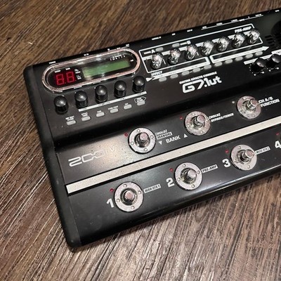 ギターエフェクトコンソールG7.1ut、エクスプレッションペダル ZOOM Zoom G7.1ut Tube Guitar Multi-Effects Pedal/USB Interface