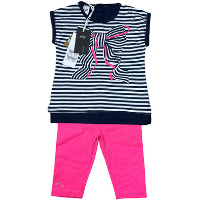 iDO Tshirt Bottoms Set AGE 18 MONTHS RRP£50 Designer Baby Girls Top Pants K202