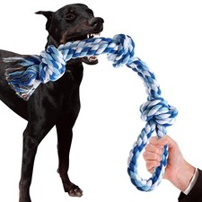 Dog Rope Toys Indestructible Dog Toys, Dog Chew Toys for Aggressive Chewers, ...