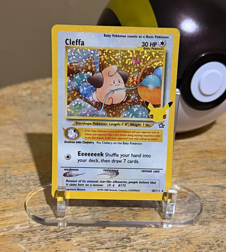 Cleffa 20/111 Neo Genesis Pokemon Rare Holo ENG