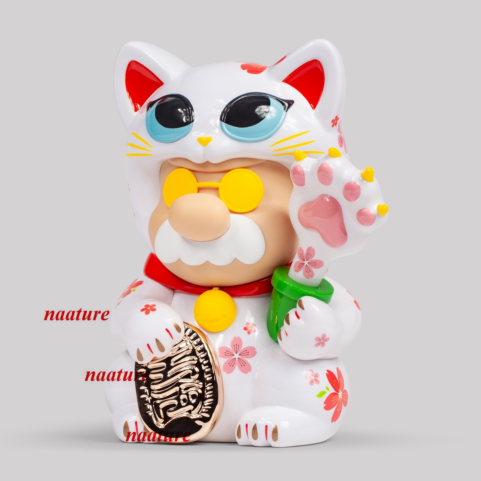 ZCWO SUP PRO ESNTL Sakura Manekineko Figure Limited Art Model Fashion Toys H27cm
