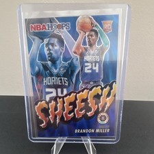 2023-24 Panini NBA Hoops Sheesh Rookie #25 Brandon Miller /99 Hornets