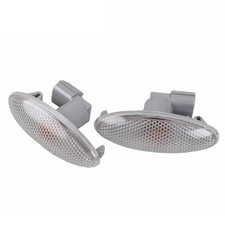 DD-AutoPart Smoke Lens Amber LED Side Marker Lights For Toyota Yaris Hatchback 2005-2009