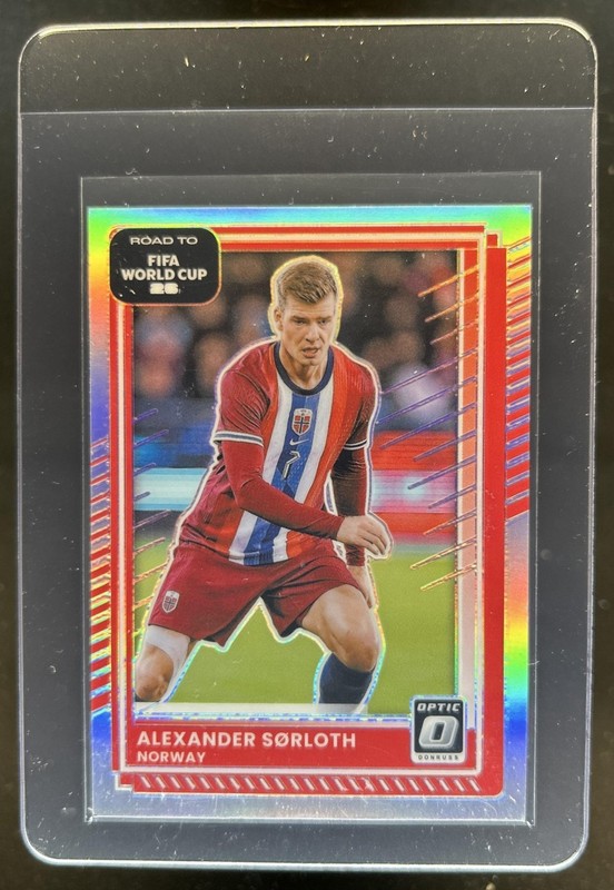 2025-26 Donruss Road to FIFA World Cup 26' Alexander Sorloth Optic Holo #169