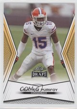 2014 Leaf Draft Gold Loucheiz Purifoy #37 0c4