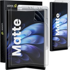 2PCS Matte Screen Protector Front Tempered Glass for Samsung Galaxy Z Fold 8/7