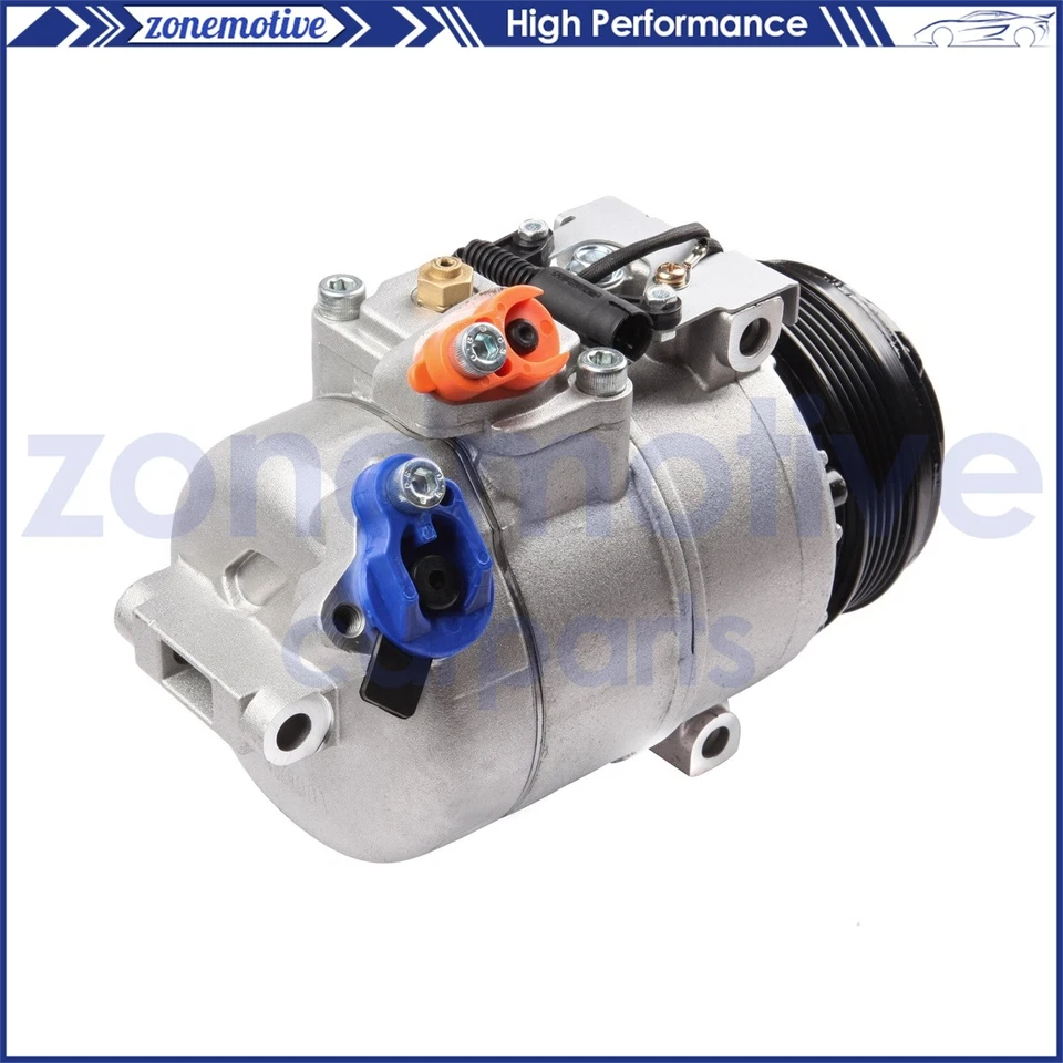 For BMW 330Ci 330i 330xi 525i 528i 530i 540i 740i A/C AC Compressor - Image 2 of 4