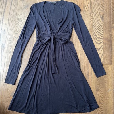 Patrizia Pepe Navy Blue Knitted Cotton Elastin Dress (US 4) EU0. New With Tag