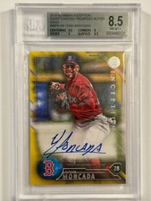 2016 Bowman Inception - Inceptionalized Bowman Prospect Autographs Yoan Moncada