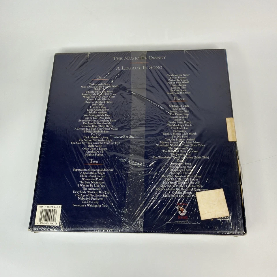 The Music Of Disney - A Legacy In Song - 3 Cassette Box Set With Book Brand New - Image 2 of 4