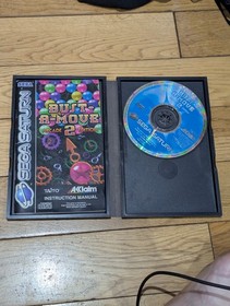 Bust-A-Move 2 Arcade Edition Sega Saturn PAL UK CIB Boxed Manual Tested Working