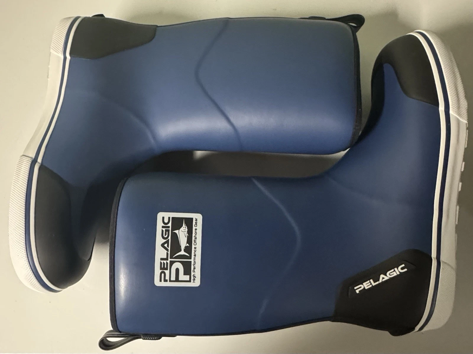 PELAGIC Longshore 12" Deck Boots Fishing Waterproof Blue Mens Size 9 NIB