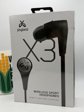 NUEVO Auriculares deportivos Jaybird X3 ajuste seguro inalámbricos a prueba de sudor auriculares negros