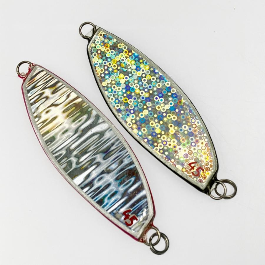 Lures Chemist Salmon Spoon 45g Set of 2 Shell Dots B Grade Fishing Lure - Image 2