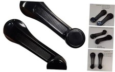2pcs Window Crank Handles Compatible With Honda Civic 1982-2005 For Honda 2pcs Window Crank Handles Compatible With Honda Civic 1982-2005 For Honda