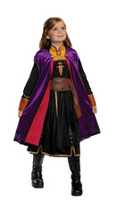 Disney Frozen 2 Deluxe Anna Halloween Costume / Dress Up Medium 8/10 New