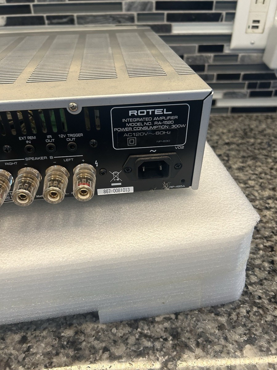 アンプ ROTEL RA-1520 specialedition rotel ローテル ra-1520 音質 評価 比較 レビュー 価格 販売