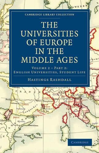 The Universities of Europe in the Middle Ages, Part 2, Englis... - 9781108018128