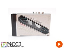  Excellent SONY WALKMAN stereo cassette player WM-101 Silver JAPAN 2973464