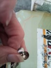 Vintage Silver metal screw on Rotary Dial telephone Earrings — photo 5