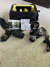 Sony Alpha SLT-A33 14.2MP Digital SLR Camera - Black (Kit w/ DT
