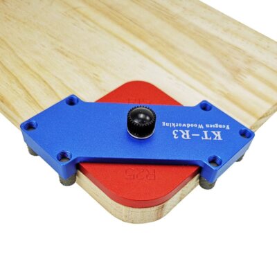 Router Table Corner Jig Templates Radius C/R Angle Locator for Woodworking Tool