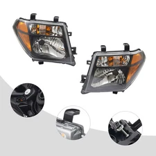 Headlights Lamps Assembly For 2005-2007 Nissan Pathfinder Driver＆Passenger Side