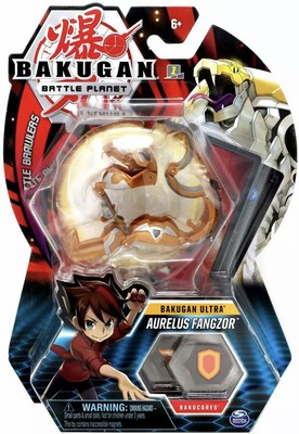 BAKUGAN BATTLE PLANET ULTRA AURELUS FANGZOR! BAKUCORES! UK! VERY RARE! | eBay