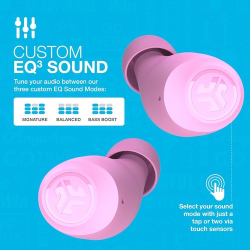 JLab Go Air Pop True Wireless Earbuds, Kopfhörer In Ear, Farbe Bluetooth Pink - Bild 5 von 7