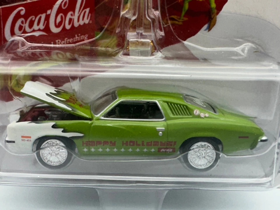 Johnny Lightning 1973 Pontiac Grand Am, 2005 Coca Cola Christmas Ornaments, NIB - Image 2 of 4