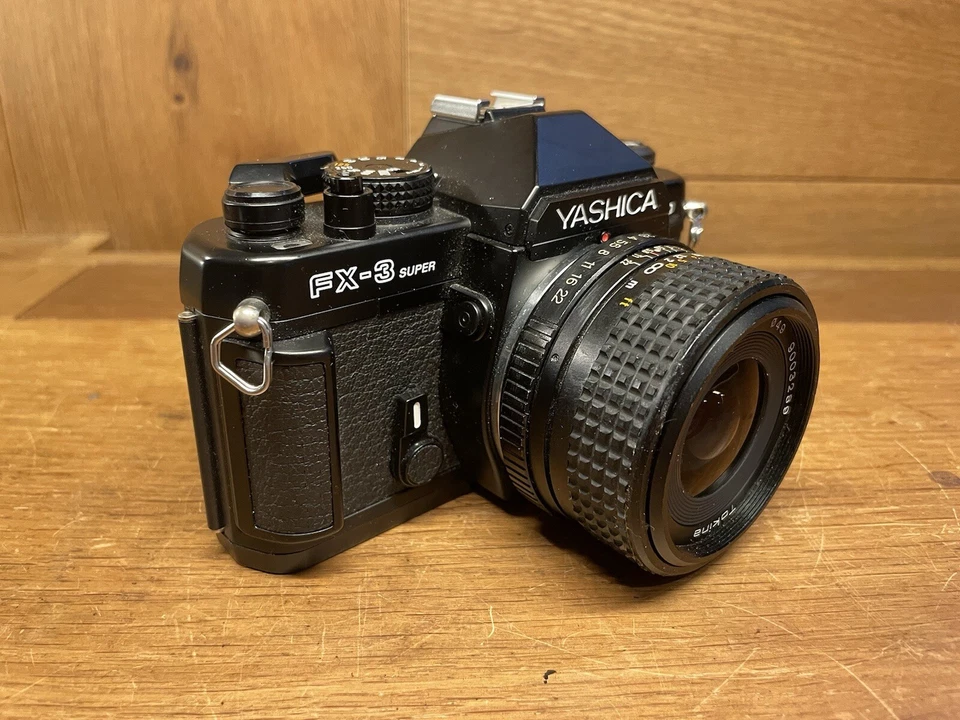 *Almost Mint* Yashica FX-3 Super 2000 Film Camera Tokina 28mm F/2.8 C/Y Lens /JP - Image 3 of 4