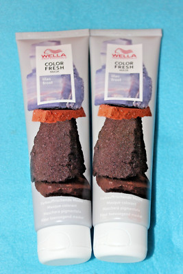 2x150ml WELLA COLOR FRESH MASK lilac frost  HAARMASKE MIT FARBPIGMENT