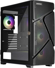 ENERMAX MarbleShell Mesh MS31, Case Mid-tower ARGB Compatto con Flusso d'Aria, E