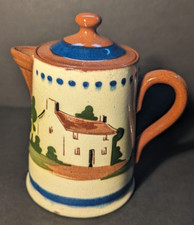 Vintage Torquay Mottoware Child's Teapot   Devon, England