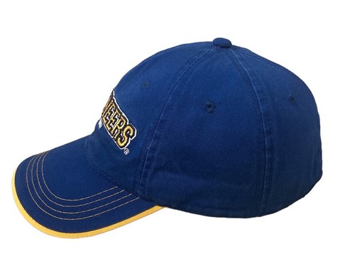 NCAA West Virgina Mountaineers Strapback One Size Adjustable Ball Cap/Hat Blue - Picture 4 of 9
