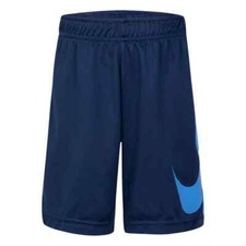 Nike Little Boys Blocked Dri-FIT Shorts Color Midnight Navy Size 5 Style 86J242